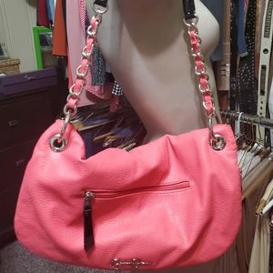 Jessica Simpson vegan leather (man-made) purse.